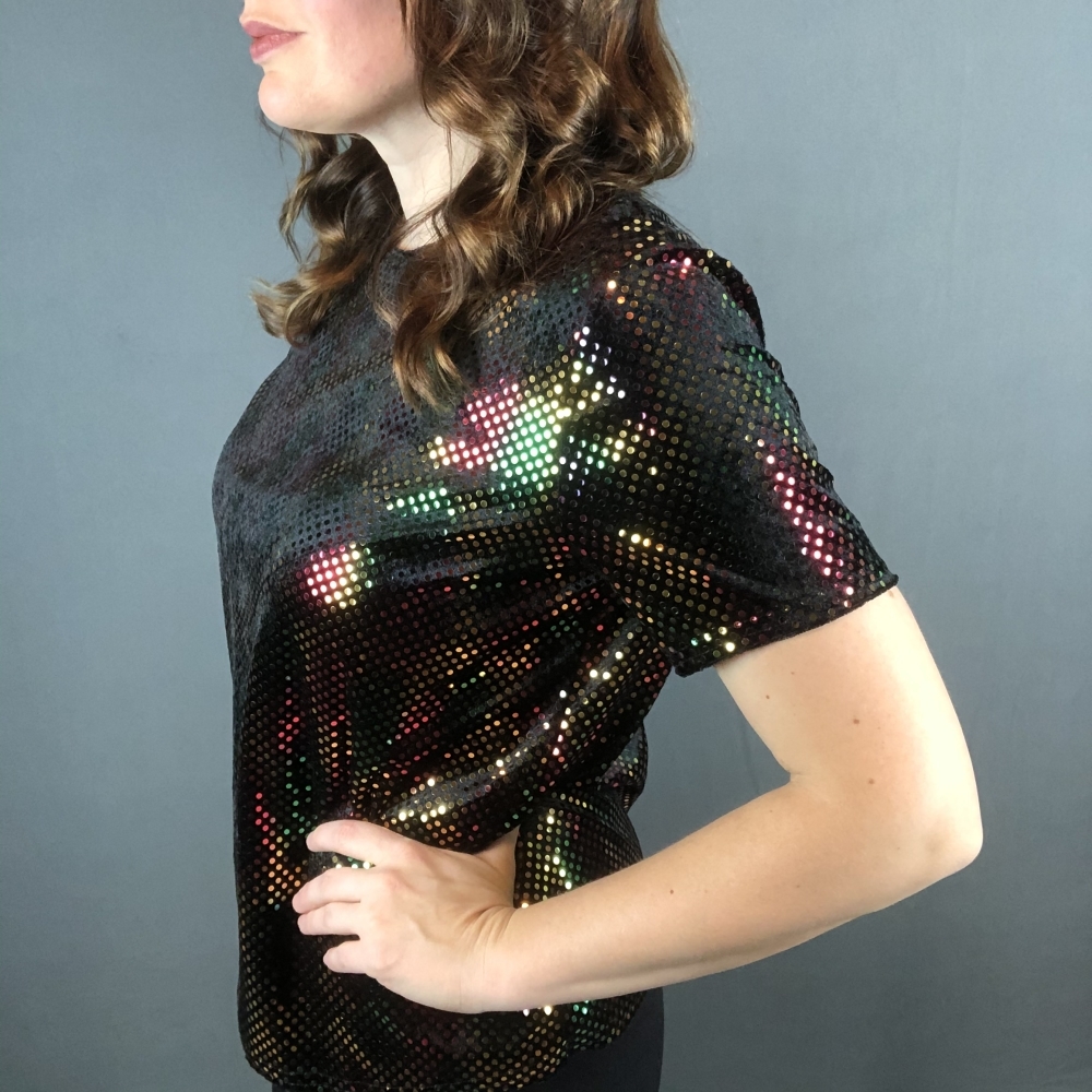 Vintage Kathie Lee Collection Rainbow Top